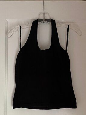 Acrobat Black Halter Top